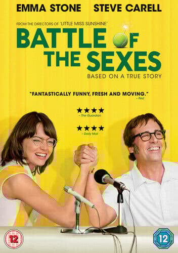 Battle of the Sexes DVD (2018) Emma Stone, Faris (DIR) Cert 12 Region 2