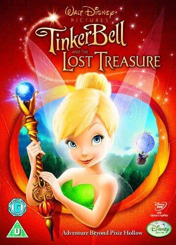 Tinker Bell and the Lost Treasure DVD (2009) Klay Hall Cert U Region 2
