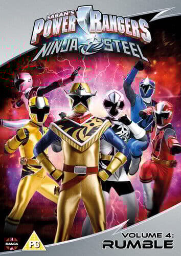 Power Rangers Ninja Steel: Volume 4 - Rumble DVD (2019) William Shewfelt Cert Region 2