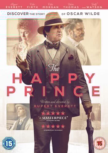 The Happy Prince DVD (2018) Rupert Everett Cert 15 Region 2