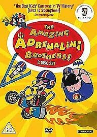 The Amazing Adrenalini Brothers DVD (2012) David Hodgson Cert PG 3 Discs Region 2