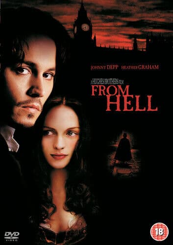 From Hell DVD (2003) Johnny Depp, Hughes (DIR) Cert 18 Region 2