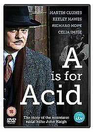 A Is for Acid DVD (2013) Martin Clunes, Bradbeer (DIR) Cert 15 Region 2