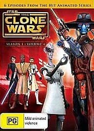 Star Wars - The Clone Wars: Season 1 - Volume 4 DVD (2010) George Lucas Cert PG Region 2