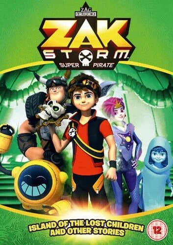 Zak Storm: Super Pirate - Island of the Lost Children And… DVD (2020) Kevin Region 2