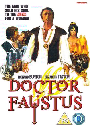 Doctor Faustus DVD (2018) Richard Burton Cert PG Region 2
