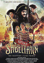 Captain Sabertooth and the Treasure of Lama Rama DVD (2015) Kyrre Haugen Region 2