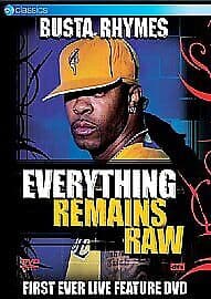 Busta Rhymes: Everything Remains Raw DVD (2006) Busta Rhymes Cert 15 Region 2