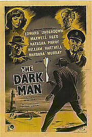 The Dark Man DVD (2016) Edward Underdown, Dell (DIR) Cert U Region 2