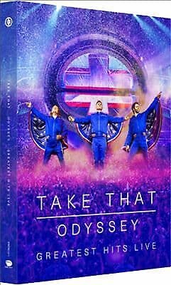 Take That: Odyssey - Greatest Hits Live DVD (2019) Take That Cert E 2 Discs Region 2