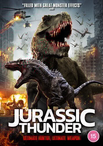 Jurassic Thunder DVD (2020) Heath C. Heine, Davis (DIR) Cert 15 Region 2
