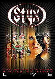 Styx: The Grand Illusion and Pieces of Eight - Live DVD (2012) Styx Cert E 2 Region 2