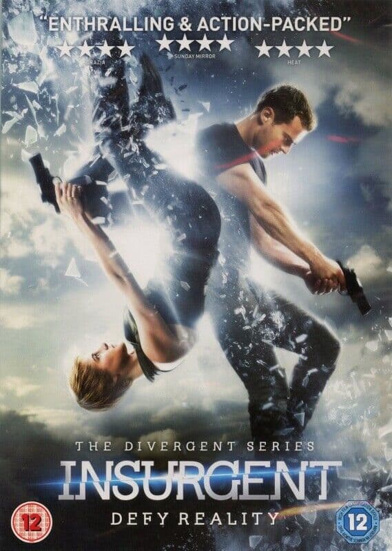 Insurgent DVD (2015) Shailene Woodley, Schwentke (DIR) Cert 12 Region 2