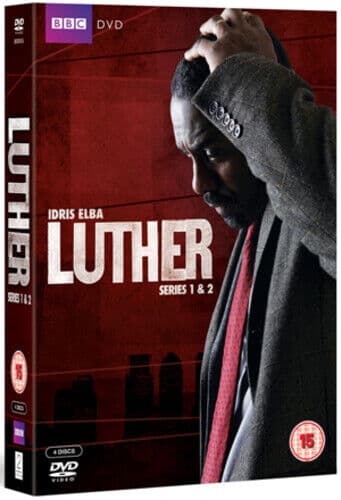 Luther: Series 1 and 2 DVD (2011) Idris Elba Cert 15 4 Discs Region 2