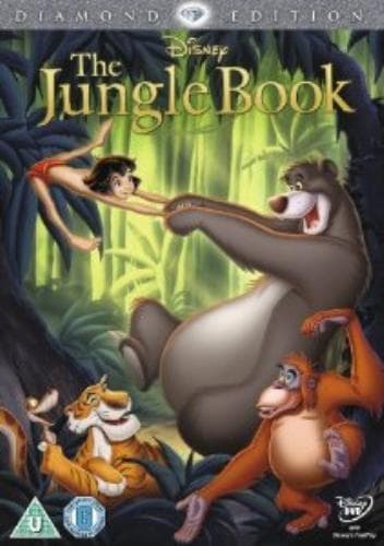The Jungle Book (Disney) DVD (2013) Wolfgang Reitherman Cert U Region 2