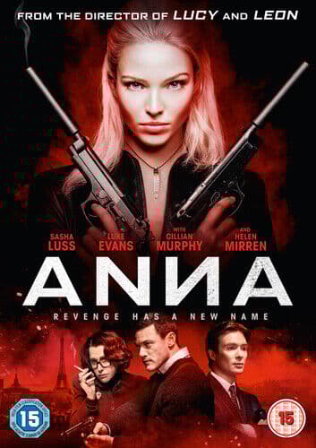 Anna DVD (2019) Sasha Luss, Besson (DIR) Cert 15 Region 2