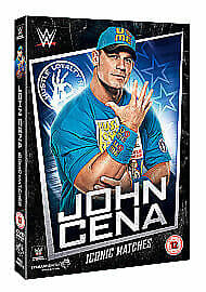 WWE: John Cena - Iconic Matches DVD (2016) John Cena Cert 12 Region 2