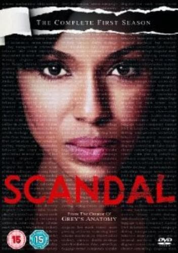 Scandal: The Complete First Season DVD (2013) Kerry Washington Cert 15 2 Discs Region 2