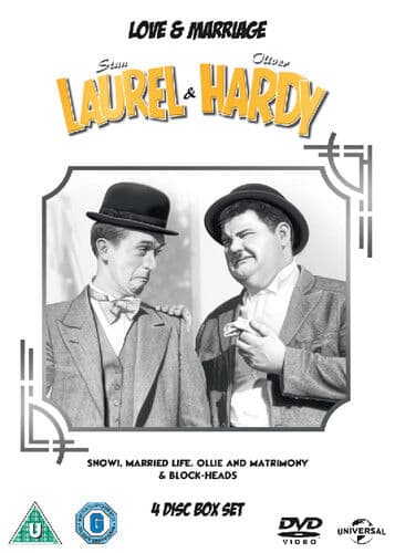 Laurel and Hardy: Love and Marriage DVD (2018) Stan Laurel, McCarey (DIR) Cert Region 2
