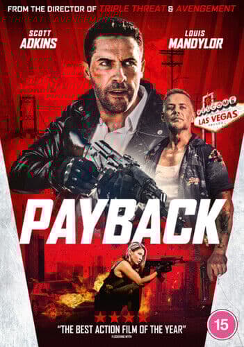 Payback DVD (2020) Scott Adkins, Johnson (DIR) Cert 15 Region 2