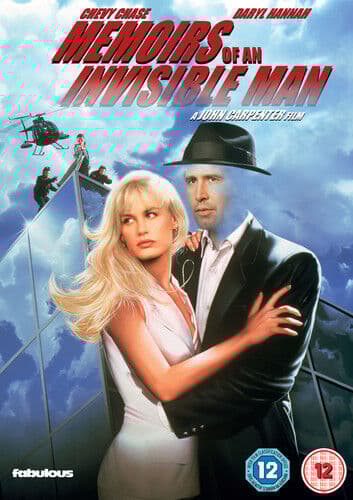 Memoirs of an Invisible Man DVD (2018) Daryl Hannah, Carpenter (DIR) Cert 12 Region 2