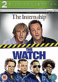 The Internship/The Watch DVD (2014) Vince Vaughn, Schaffer (DIR) Cert 15 2 Region 2