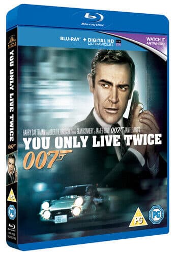 You Only Live Twice DVD (2015) Sean Connery, Gilbert (DIR) Cert PG Region 2