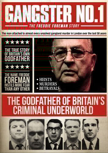 Gangster No. 1: The Freddie Foreman Story DVD (2019) Freddie Foreman Cert E Region 2