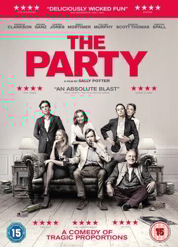 The Party DVD (2018) Patricia Clarkson, Potter (DIR) Cert 15 Region 2