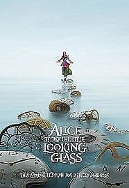 Alice Through the Looking Glass DVD (2016) Mia Wasikowska, Bobin (DIR) Cert PG Region 2