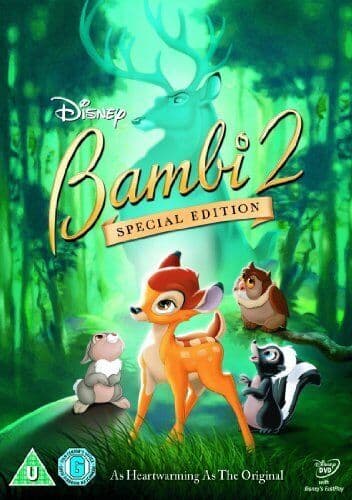 Bambi 2 - The Great Prince of the Forest DVD (2013) Brian Pimental Cert U Region 2
