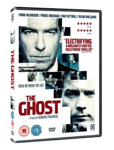 The Ghost DVD (2010) Ewan McGregor, Polanski (DIR) Cert 15 Region 2