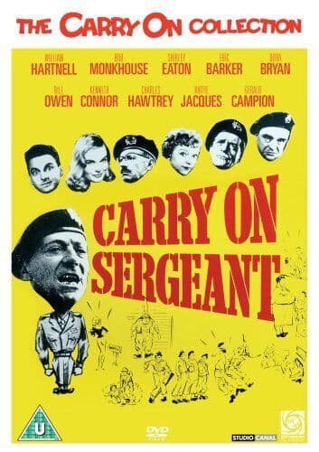 Carry On Sergeant DVD (2007) William Hartnell, Thomas (DIR) Cert U Region 2