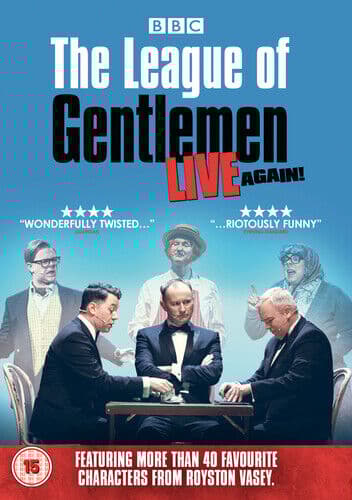 The League of Gentlemen: Live Again! DVD (2018) Mark Gatiss Cert 15 Region 2
