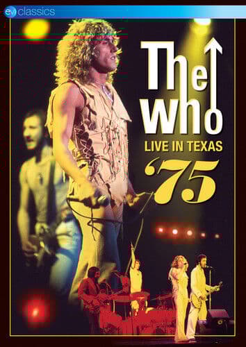 The Who: Live in Texas ’75 DVD (2018) The Who Cert E Region 2