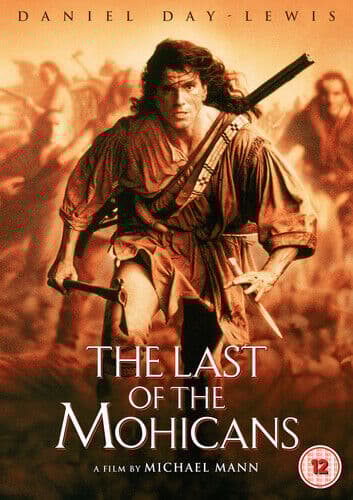 The Last of the Mohicans DVD (2019) Daniel Day-Lewis, Mann (DIR) Cert 12 Region 2