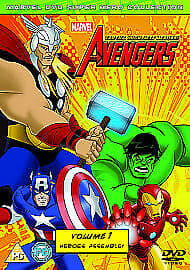 The Avengers - Earth’s Mightiest Heroes: Volume 1 DVD (2011) Joshua Fine Cert Region 2