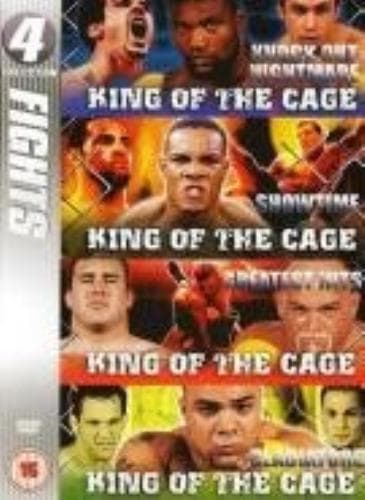 4 Collection: Fights - King of the Cage DVD Region 2