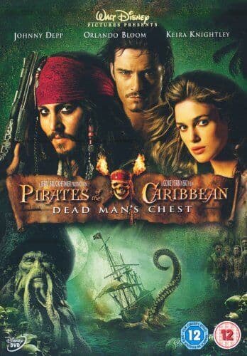 Pirates of the Caribbean: Dead Man’s Chest DVD (2007) Johnny Depp, Verbinski Region 2
