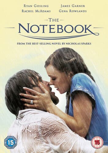 The Notebook DVD (2020) Ryan Gosling, Cassavetes (DIR) Cert 15 Region 2