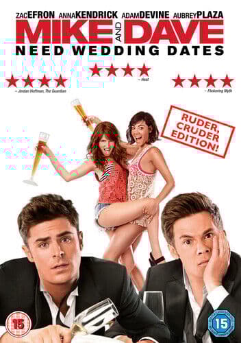 Mike & Dave Need Wedding Dates DVD (2016) Zac Efron, Szymanski (DIR) Cert 15 Region 2