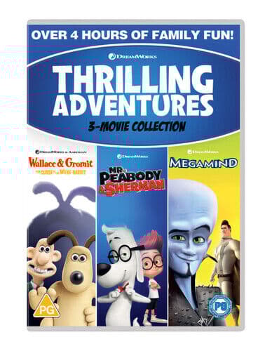 Thrilling Adventures: 3-movie Collection DVD (2020) Rob Minkoff Cert PG 3 Discs Region 2