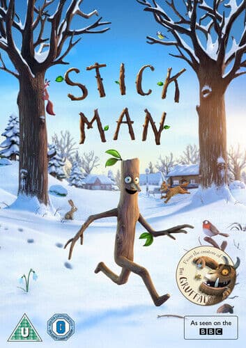 Stick Man DVD (2016) Jeroen Jaspaert Cert U Region 2