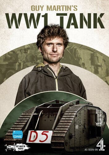Guy Martin’s WW1 Tank DVD (2018) Neil Duncanson Cert E Region 2