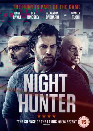 Night Hunter DVD (2019) Henry Cavill, Raymond (DIR) Cert 15 Region 2