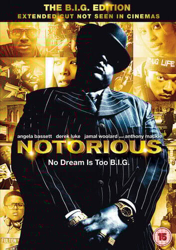 Notorious DVD (2009) Angela Bassett, Tillman Jr. (DIR) Cert 15 Region 2