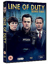 Line of Duty: Series Three DVD (2016) Martin Compston Cert 15 2 Discs Region 2