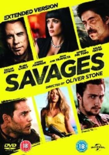 Savages: Extended Version DVD (2014) Taylor Kitsch, Stone (DIR) Cert 18 Region 2