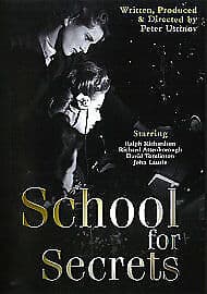 School for Secrets DVD (2015) Ralph Richardson, Ustinov (DIR) Cert U Region 2