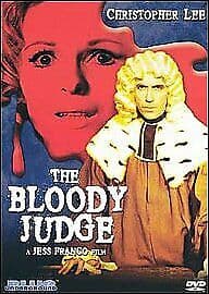 The Bloody Judge DVD (2013) Christopher Lee, Franco (DIR) Cert 18 Region 2